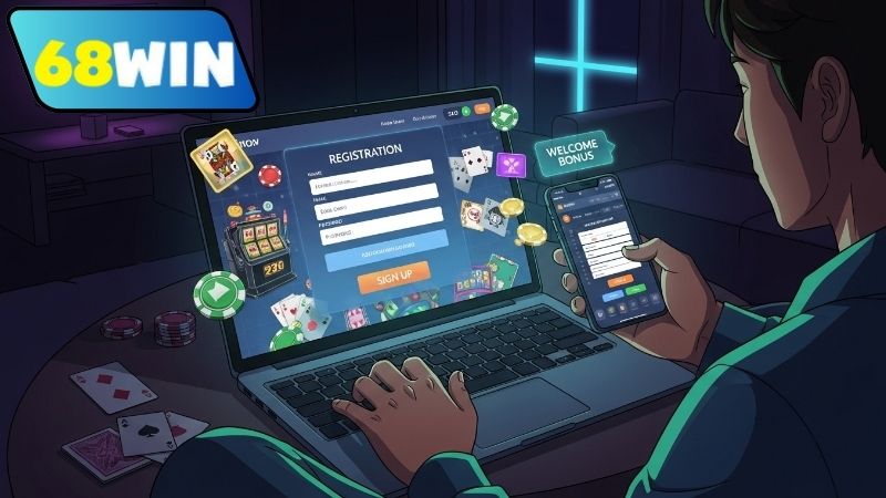 Đăng ký 68WIN – Tạo tài khoản an toàn, nhận ưu đãi nhanh 5 Mở tài khoản 68WIN an toàn và tiện lợi