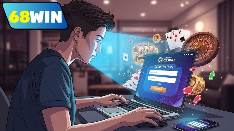 Đăng ký 68WIN – Tạo tài khoản an toàn, nhận ưu đãi nhanh 6 Ưu đãi và quyền lợi khi đăng ký 68WIN