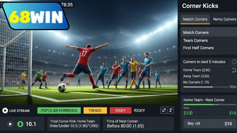 Cách đọc kèo phạt góc bóng đá trực tuyến chính xác